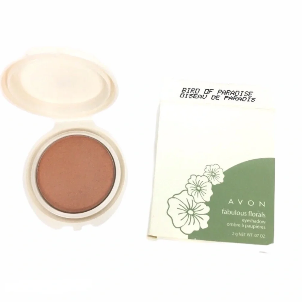 AVON Fabulous Florals Eyeshadow Single Burnt Orange Fall Autumn Bird of Paradise
